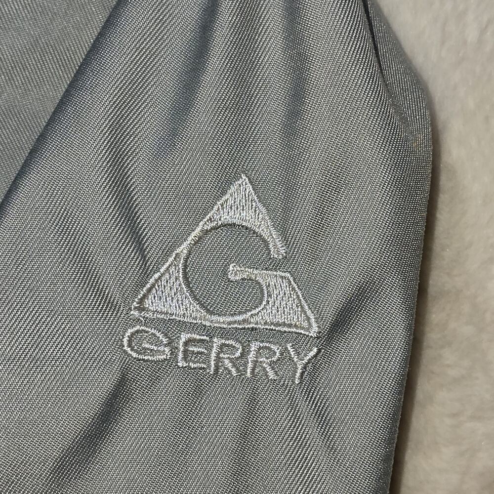 Vintage Gerry Ski Jacket Men’s Medium Blue Gray Hooded 90s Y2K Snowboarding Coat - Picture 7 of 16